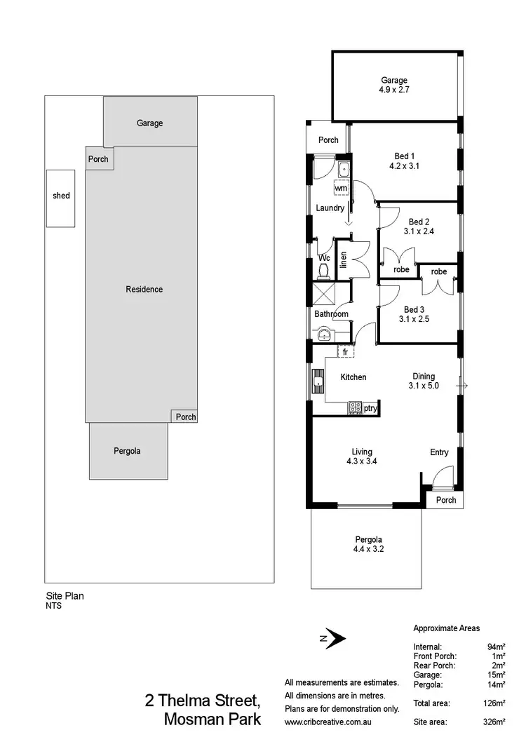 Floorplan of Homely house listing, 2 Thelma Street, Mosman Park WA 6012