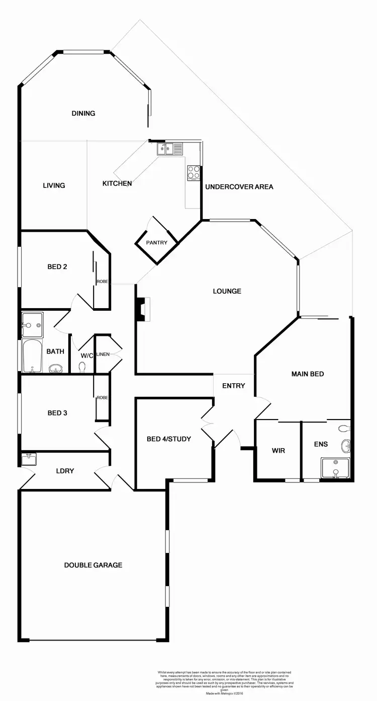 Floorplan of Homely house listing, 4 Stanley Close, Bolwarra Heights NSW 2320