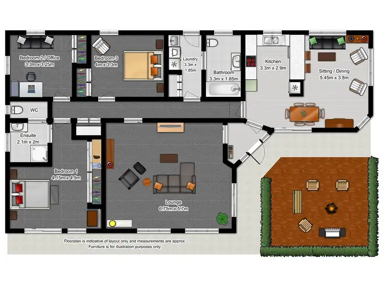 Floorplan of Homely house listing, 10 Albert Court, Dodges Ferry TAS 7173
