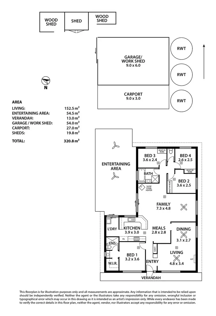 Floorplan of Homely house listing, 24 Berry Smith Drive, Strathalbyn SA 5255