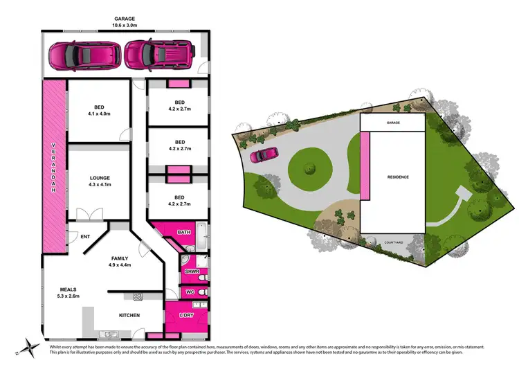 Floorplan of Homely house listing, 5 Foxhow Court, Hamlyn Heights VIC 3215