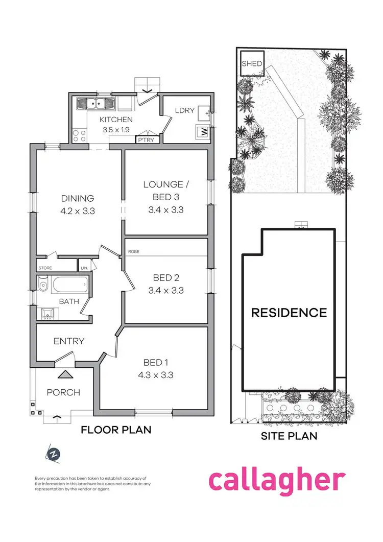 Floorplan of Homely house listing, 25A Shaw Street, Petersham NSW 2049