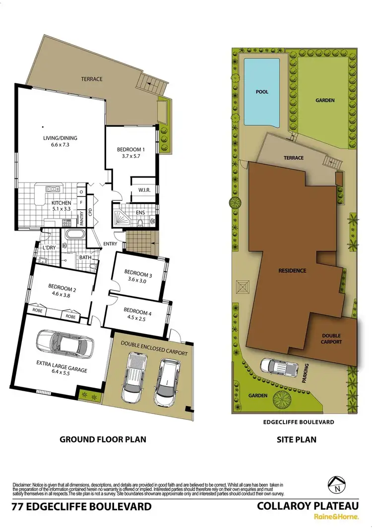 Floorplan of Homely house listing, 77 Edgecliffe Boulavard, Collaroy Plateau NSW 2097