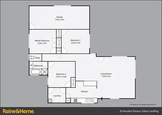 Floorplan of Homely house listing, 20 Houdini Tce, Edens Landing QLD 4207