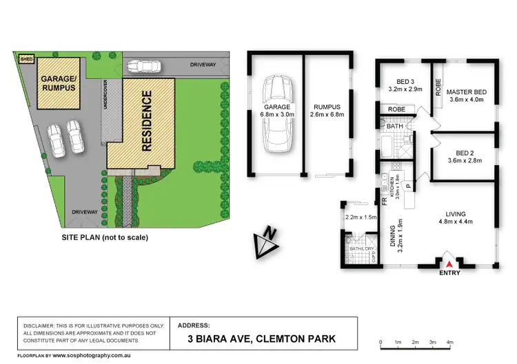 Floorplan of Homely house listing, 3 Biara Avenue, Clemton Park NSW 2206
