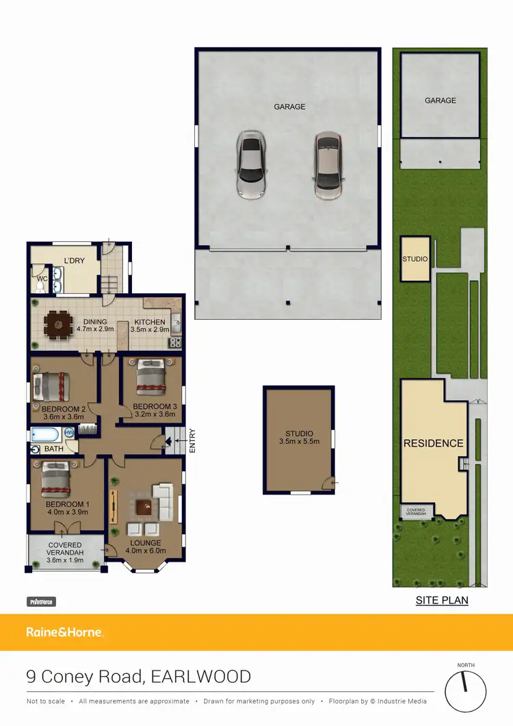 Floorplan of Homely house listing, 9 Coney Road, Earlwood NSW 2206