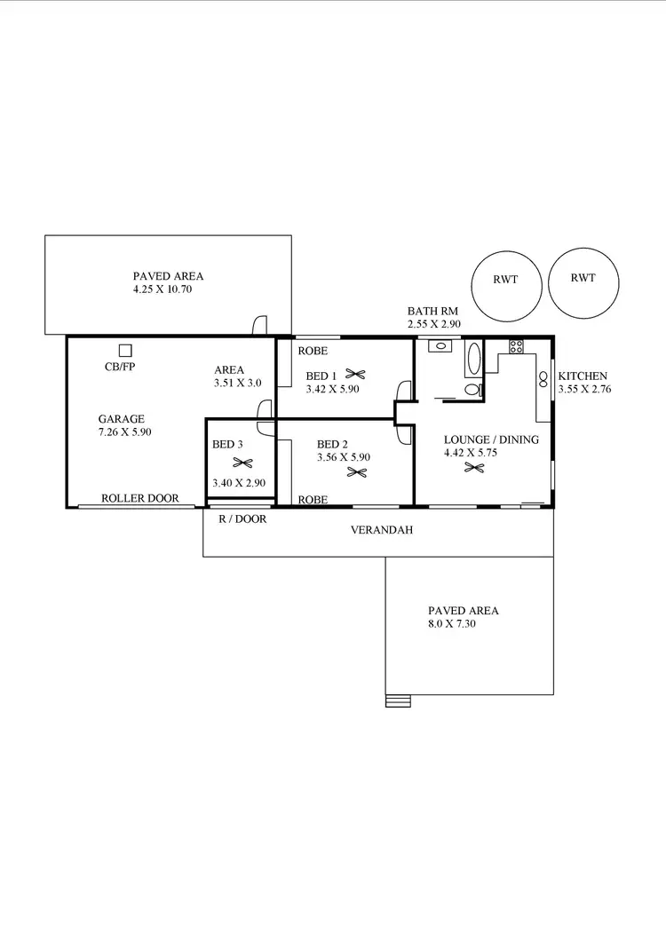 Floorplan of Homely house listing, 13 Kestrel Court, Port Lincoln SA 5607