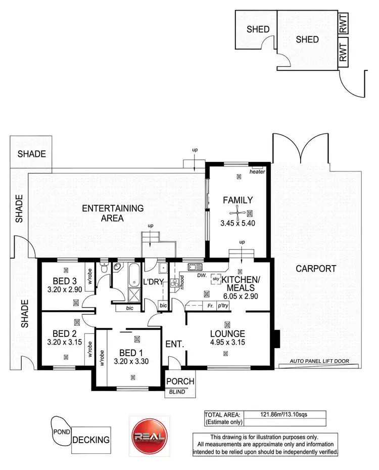 Floorplan of Homely house listing, 12 Ardross Crescent, Morphett Vale SA 5162