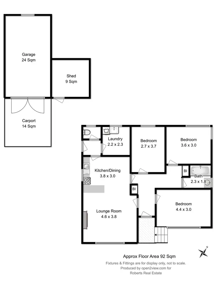 Floorplan of Homely house listing, 32 Derwent Terrace, New Norfolk TAS 7140
