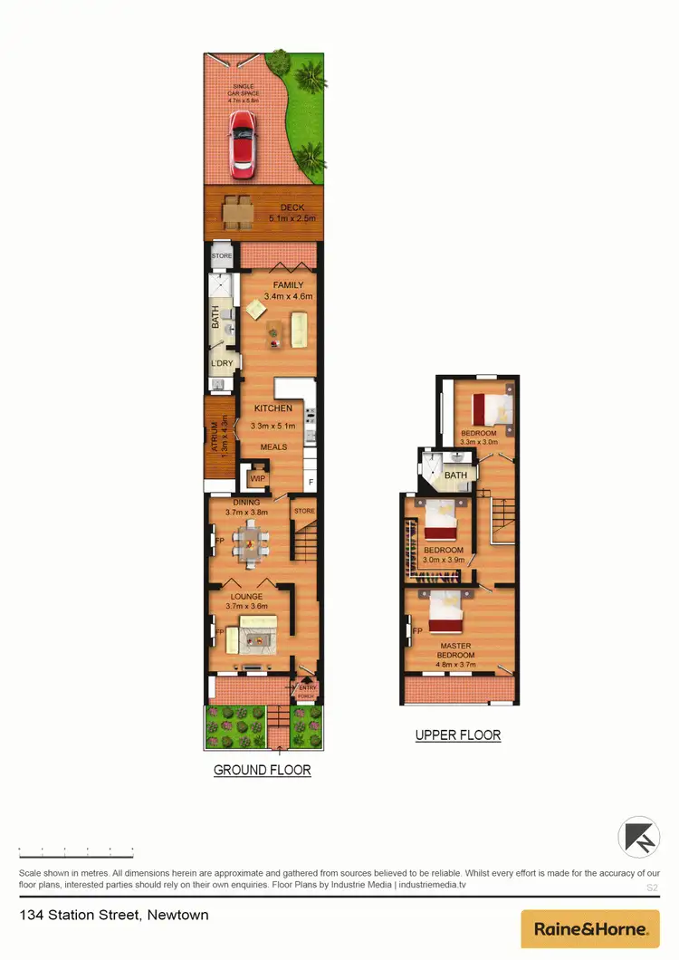 Floorplan of Homely house listing, 134 Station Street, Newtown NSW 2042
