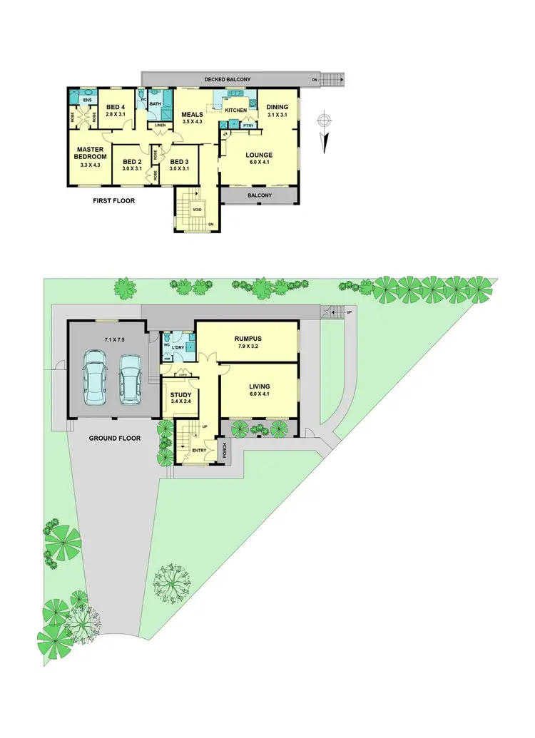 Floorplan of Homely house listing, 65 Strathnaver Avenue, Strathmore VIC 3041