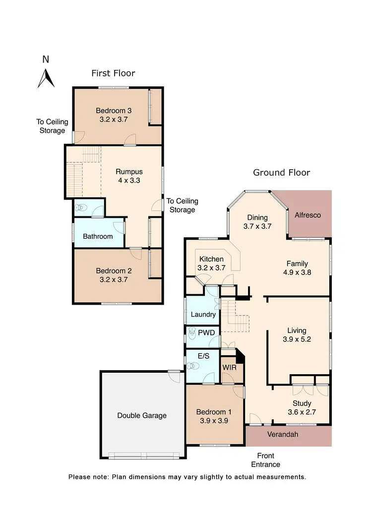 Floorplan of Homely house listing, 8 Yootha Court, Miners Rest VIC 3352