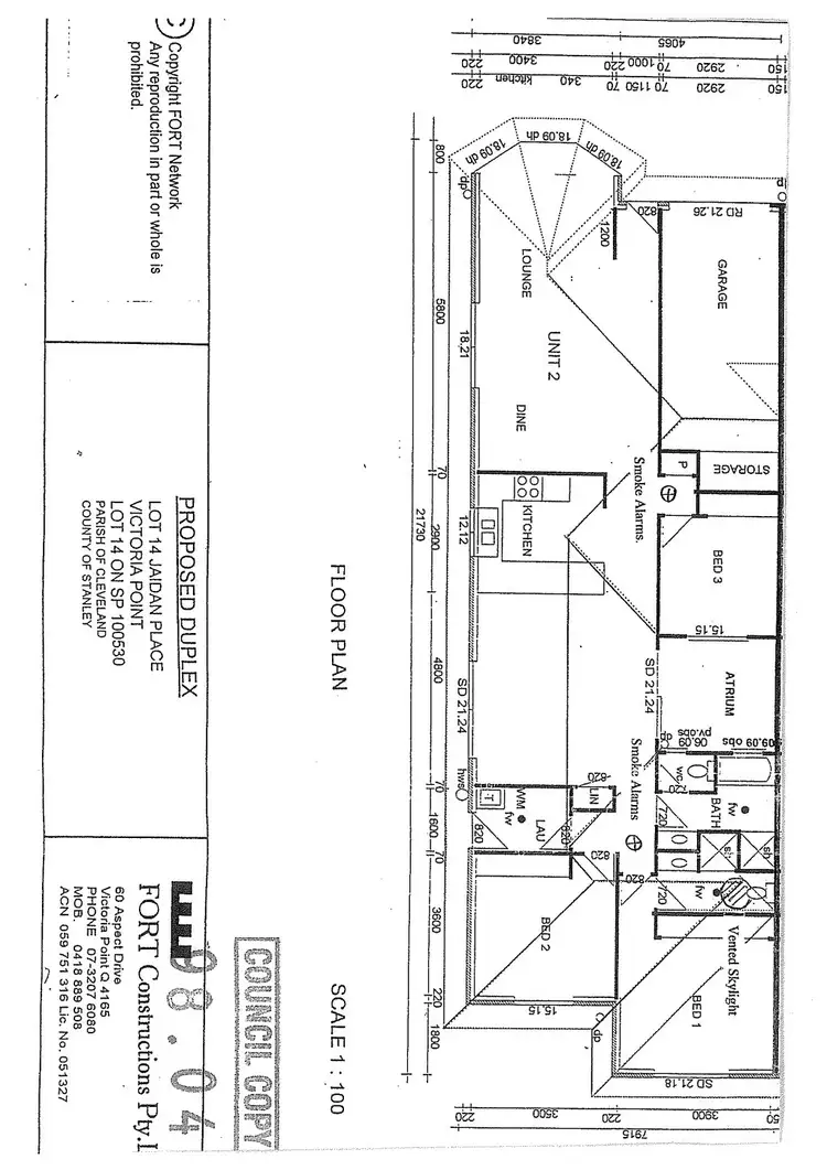 Floorplan of Homely unit listing, 2/6 Jaidan Place, Victoria Point QLD 4165