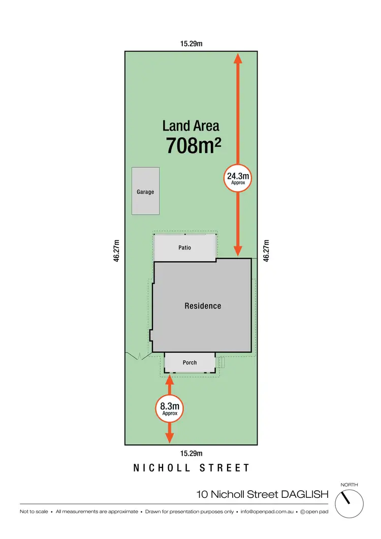 Floorplan of Homely house listing, 10 Nicholl Street, Daglish WA 6008