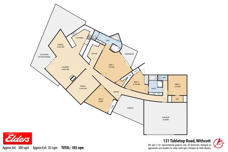 Floorplan of Homely house listing, 131 Tabletop Road, Withcott QLD 4352
