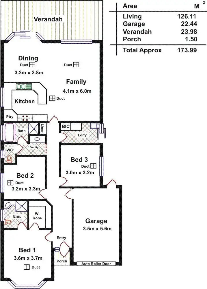 Floorplan of Homely house listing, 33B Brown Street, Willaston SA 5118