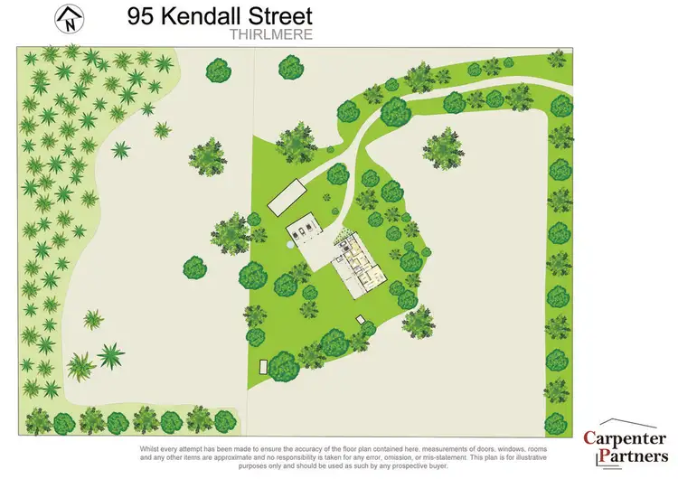 Floorplan of Homely house listing, 95 Kendall Street, Thirlmere NSW 2572