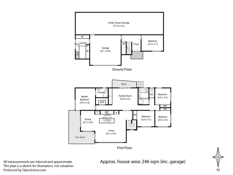 Floorplan of Homely house listing, 15 Thornton Close, Blackmans Bay TAS 7052