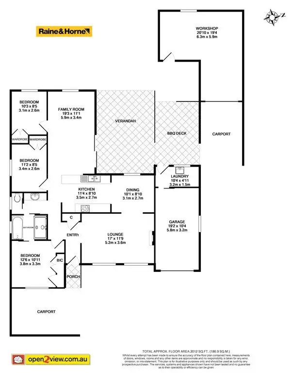 Floorplan of Homely house listing, 7 Carramar Crescent, Ulladulla NSW 2539