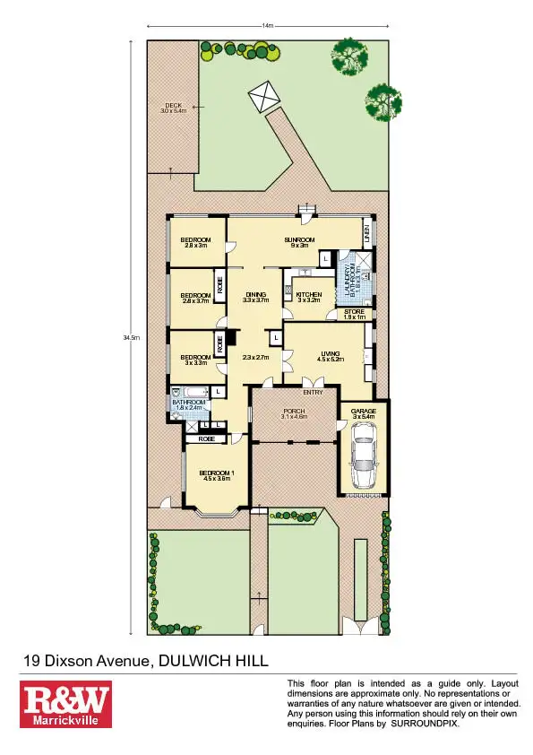 Floorplan of Homely house listing, 19 Dixson Avenue, Dulwich Hill NSW 2203