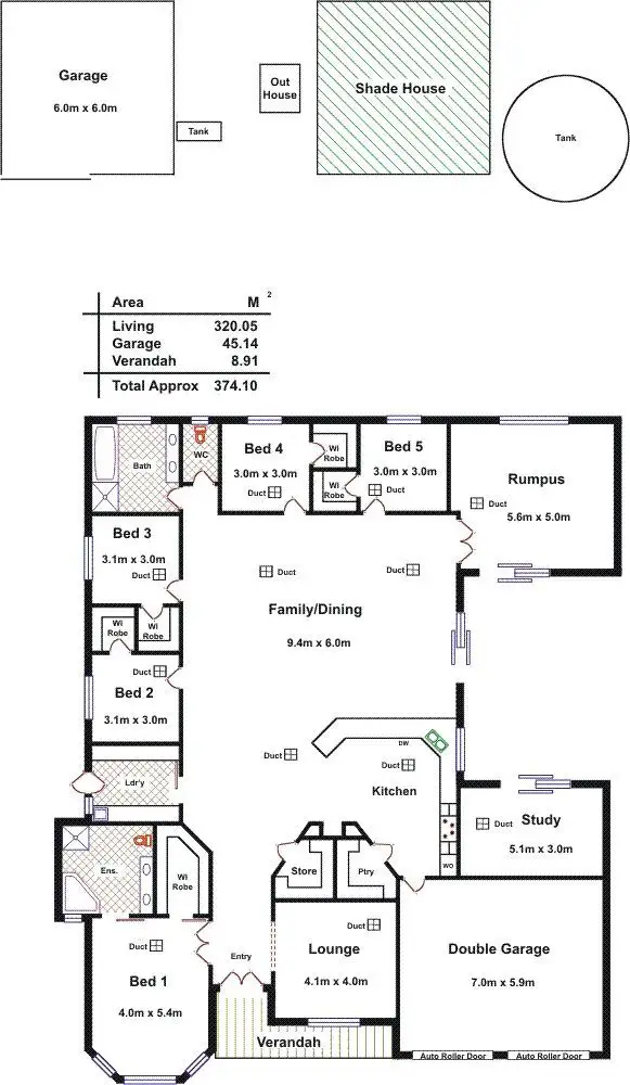 Floorplan of Homely house listing, 1047 Stebonheath Road, Munno Para West SA 5115