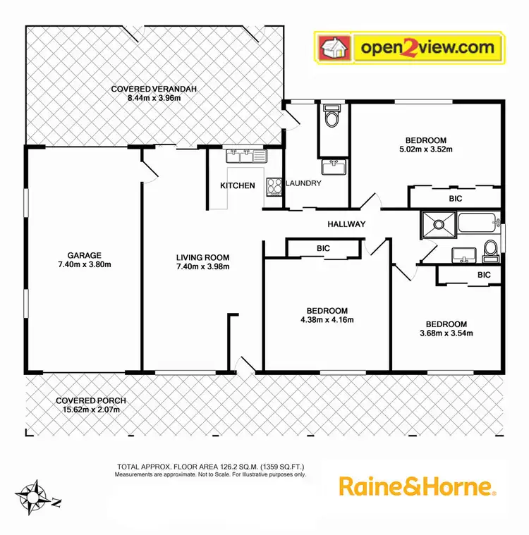 Floorplan of Homely house listing, 59 Timbara Crescent, Surfside NSW 2536