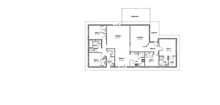 Floorplan of Homely house listing, 10 Webster Street, Eaglehawk VIC 3556
