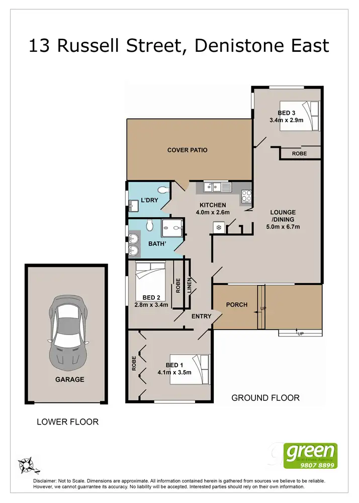 Floorplan of Homely house listing, 13 Russell Street, Denistone East NSW 2112