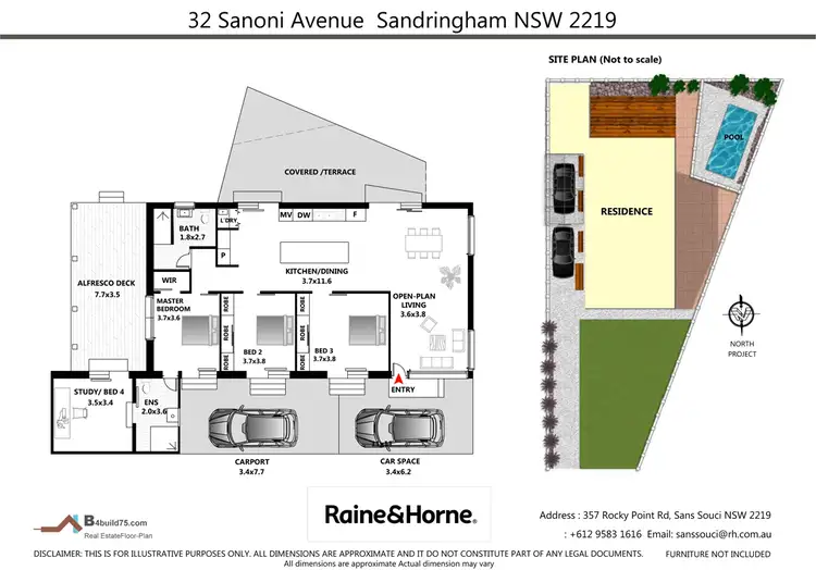 Floorplan of Homely house listing, 32 Sanoni Avenue, Sandringham NSW 2219