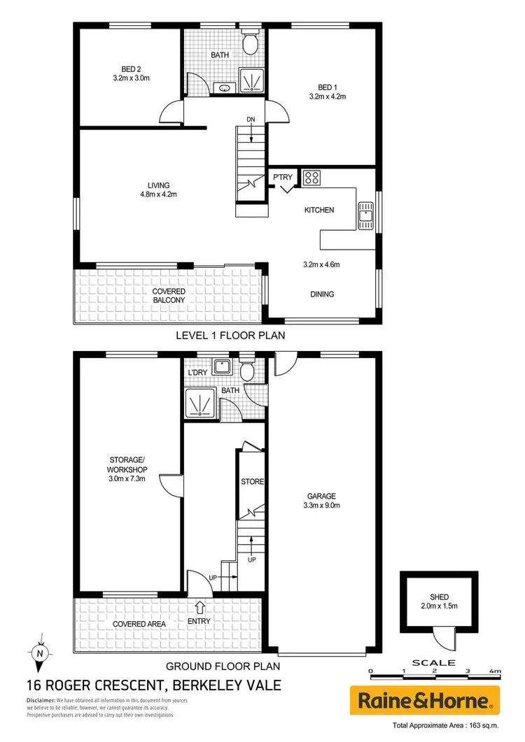 Floorplan of Homely house listing, 16 Roger Crescent, Berkeley Vale NSW 2261