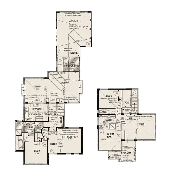 Floorplan of Homely house listing, 3 Harbour Retreat, Erskine WA 6210