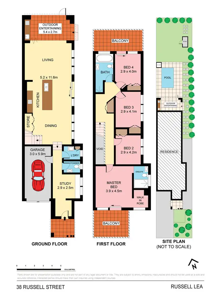 Floorplan of Homely house listing, 38 Russell Street, Russell Lea NSW 2046