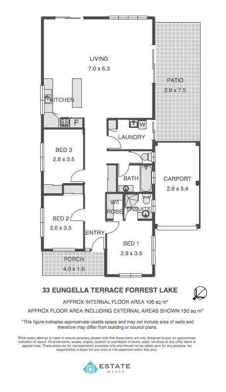 Floorplan of Homely house listing, 33 Eungella Terrace, Forest Lake QLD 4078