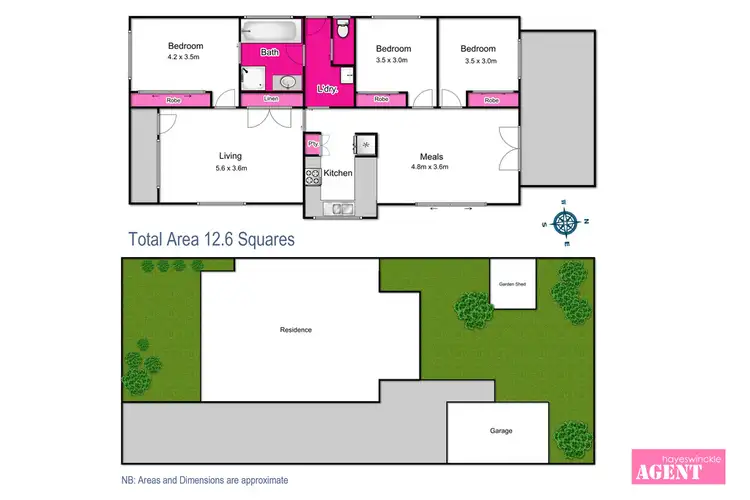 Floorplan of Homely house listing, 27 Meadenhall Drive, St Albans Park VIC 3219