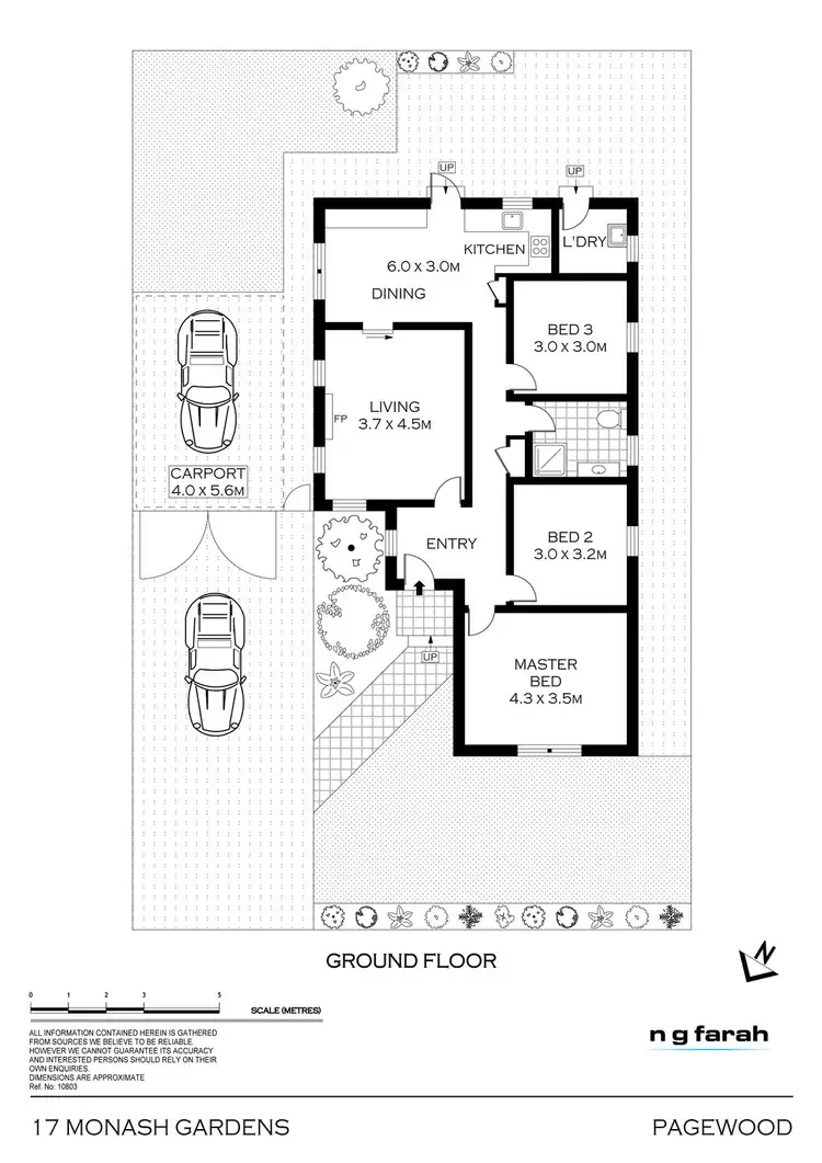 Floorplan of Homely house listing, 17 Monash Gardens, Pagewood NSW 2035