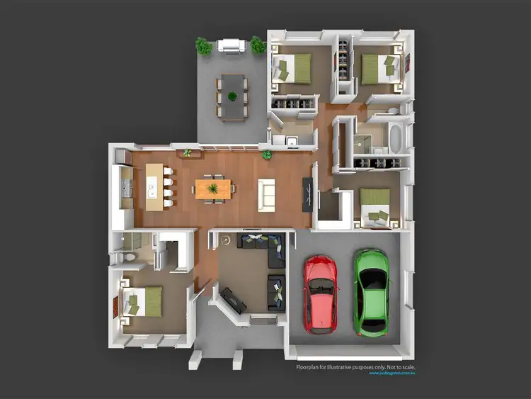 Floorplan of Homely house listing, 7 Murndal Place, Bourkelands NSW 2650