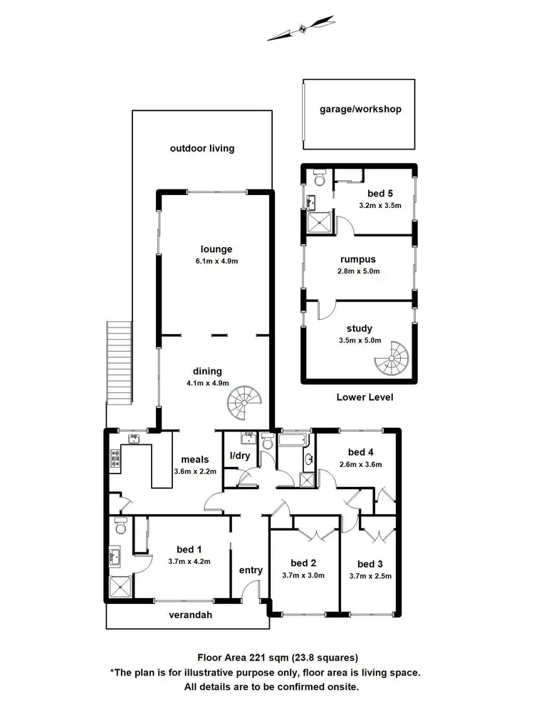 Floorplan of Homely house listing, 37 Rolling Hills Road, Chirnside Park VIC 3116
