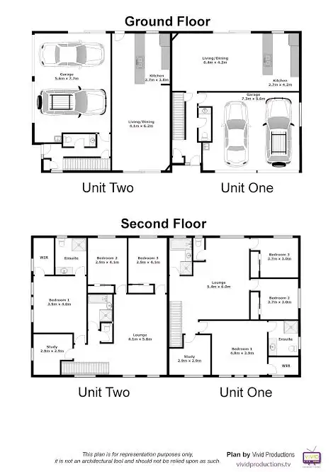 Floorplan of Homely semi-detached listing, 12 Bella Boulevard, Pimpama QLD 4209