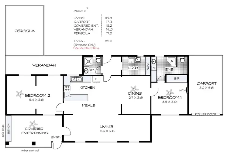 Floorplan of Homely house listing, 7 Clark Street, Goolwa SA 5214