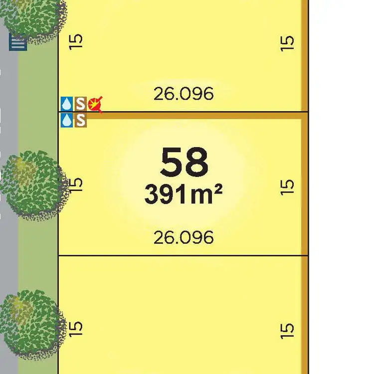 Floorplan of Homely land listing, Lot 58 THANANDER STREET, Southern River WA 6110