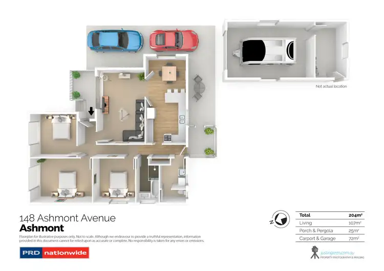 Floorplan of Homely house listing, 148 Ashmont Avenue, Ashmont NSW 2650