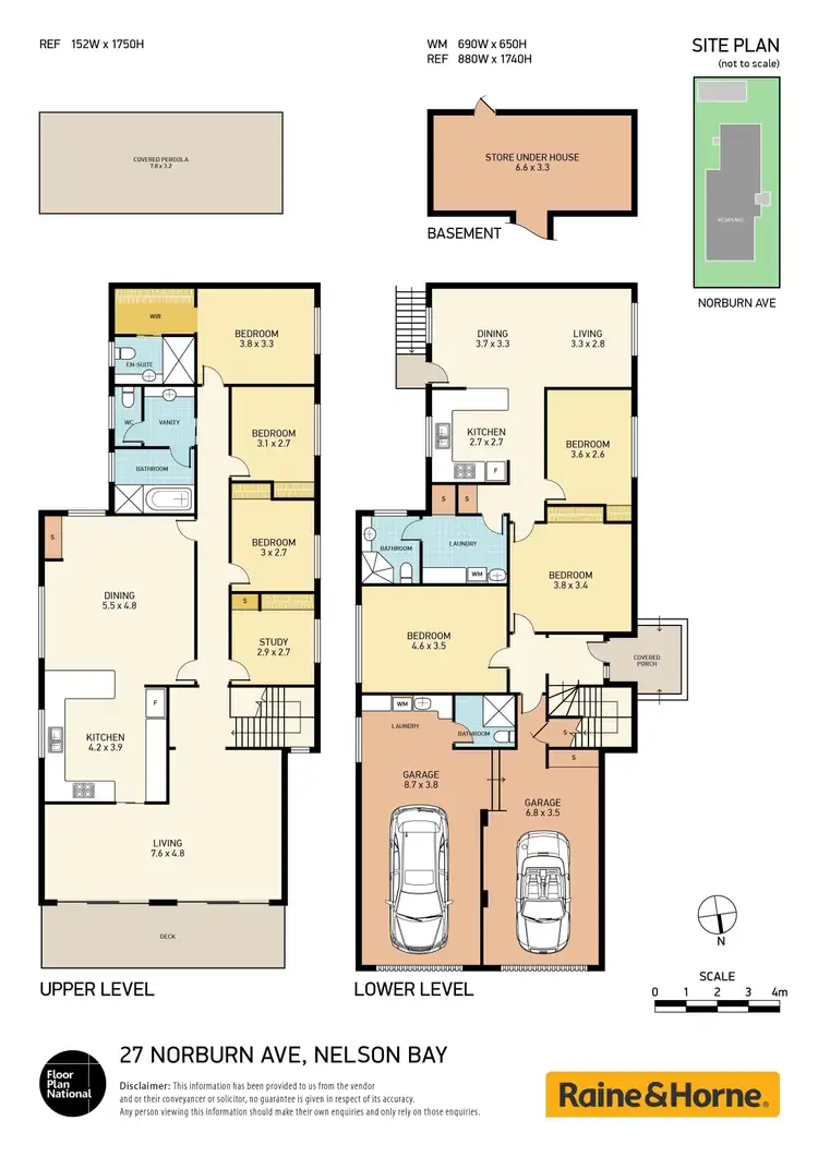 Floorplan of Homely house listing, 27 Norburn Avenue, Nelson Bay NSW 2315