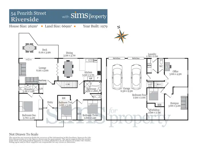 Floorplan of Homely house listing, 54 Penrith Street, Riverside TAS 7250