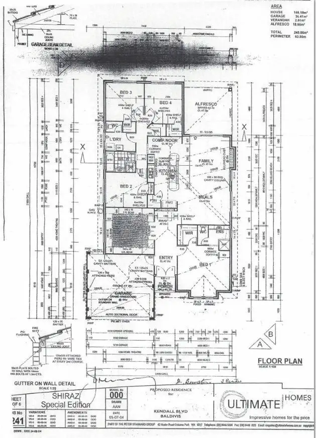 Floorplan of Homely house listing, 11 Kendall Blvd, Baldivis WA 6171