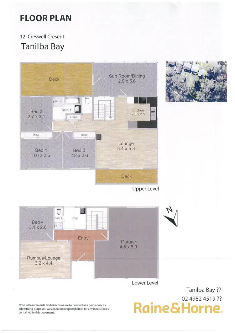 Floorplan of Homely house listing, 12 Caswell Crescent, Tanilba Bay NSW 2319
