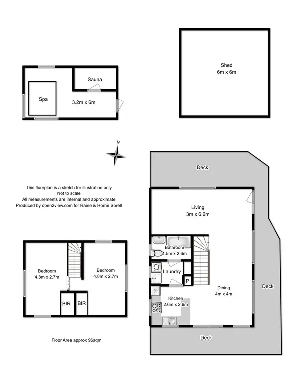 Floorplan of Homely house listing, 26 Linden Road, Primrose Sands TAS 7173
