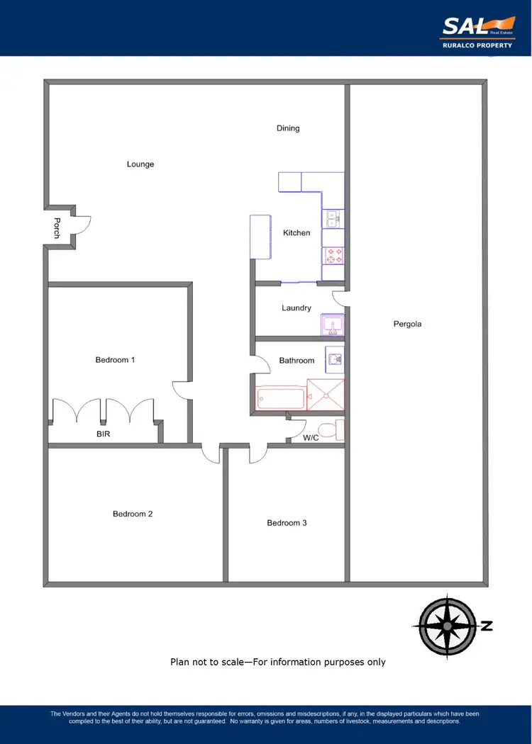 Floorplan of Homely house listing, 116 Ramsay Terrace, Bordertown SA 5268