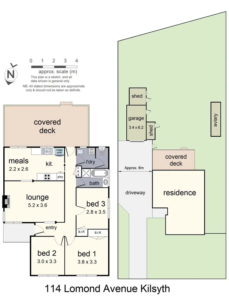 Floorplan of Homely house listing, 114 Lomond Avenue, Kilsyth VIC 3137