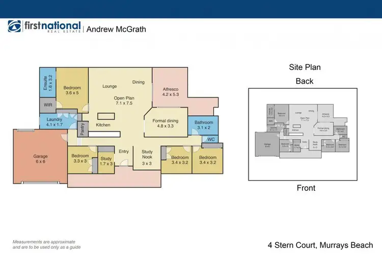 Floorplan of Homely house listing, 4 Stern Court, Murrays Beach NSW 2281