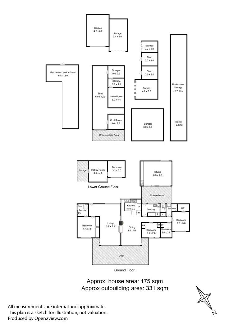 Floorplan of Homely house listing, 125 Saddle Road, Kettering TAS 7155
